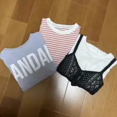 女の子 130 半袖Tシャツセット
