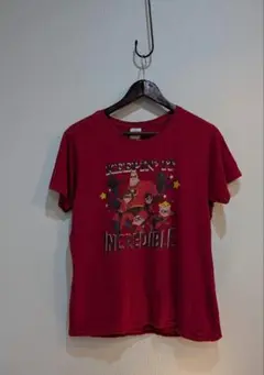 インクレディブルキャラクターTシャツ 赤　XLサイズ