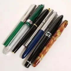 PARKER PILOT WATERMAN CHIEF 万年筆 まとめ 7本