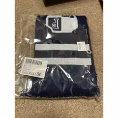 新品　SPINNS サッカーマフラー　ネイビー