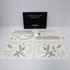 CHANEL シャネル タトゥーシール ココマーク バード フラワー チェーン