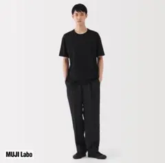 MUJILabo 　昔ながらの製法で編み立てた天竺クルーネック半袖ＴシャツXL