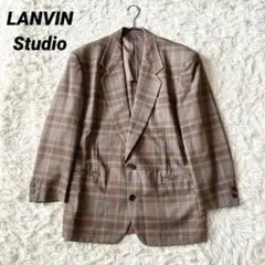 L★LANVIN Studio 2Bシングル テーラードジャケット 総裏仕様