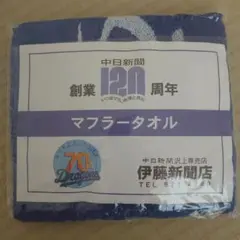 中日ドラゴンズ マフラータオル 中日新聞