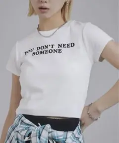 ENVYM テレコチビTee 半袖