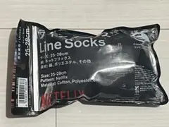 ファミマソックス ラインソックス Netflix 25-28cm