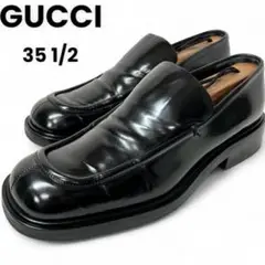 週末お値下げ✨ 美品GUCCIグッチホースビットローファー 黒 22.5