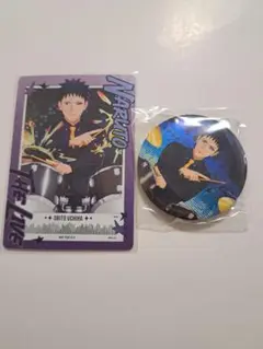 NARUTO 中国　限定　KAYOU オビト　クリアカード　缶バッジ