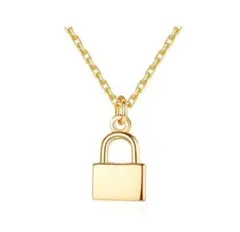 ネックレス シルバー925 錠前 cn0528