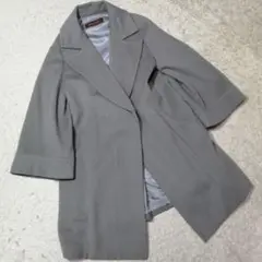★トゥモローランド★BALLSEY アンゴラ混 高級コート グレージュ 38