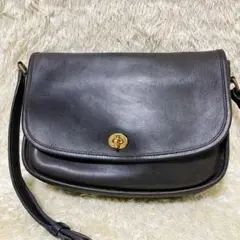 ✨希少✨ オールドコーチ シティバッグ ショルダーバッグ 金具 黒