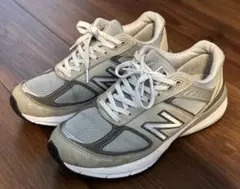 国内直営店購入 ニューバランス 990v5 グレー 25.0 スニーカー v6