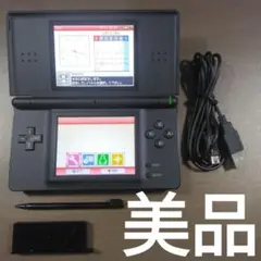 美品 ニンテンドー DS Lite DSライト 本体 ジェットブラック
