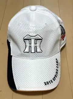 春季キャンプ 2015 キャップ 白