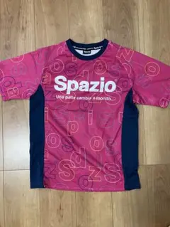 Spazio サッカーシャツ ピンク ネイビー　Mサイズ