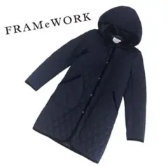 FRAMeWORK フレームワーク キルティングコート ジャケット ネイビー