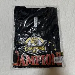 2023 リーグ優勝Tシャツ L アレ 黒 阪神タイガース