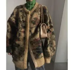ジャケット・アウター Ameri VINTAGE 3WAY NOSTALGIC RUG KNIT Ameri（アメリ）の「3WAY NOSTALGIC RUG KNIT（ニット/セーター