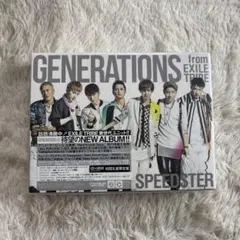 GENERATIONS SPEEDSTER CD+2DVD 初回限定盤