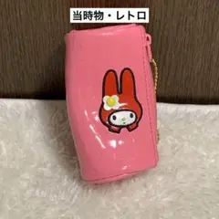 当時物　サンリオ　マイメロディ　小物入れ　マイメロ　キルティング　レトロ　ポーチ
