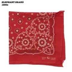 ELEPHANT BRAND BANDANA 1950s ③