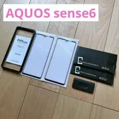 AQUOS sense6 液晶保護フィルム【2枚入り】