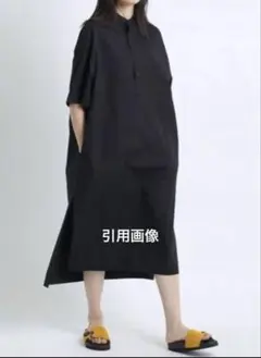 Scye シャツワンピース