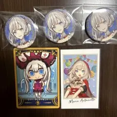 FGO 霊基召喚缶バッジ カード ポートレイト マリー