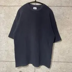 ZARA ダークグレー リブ編み オーバーサイズ　Tシャツ サイズM