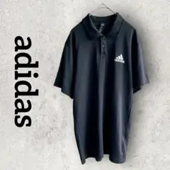 adidas 半袖ポロシャツ HEAT.RDY スポーツウェア (L) ブラック