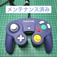 ゲームキューブ　コントローラー　バイオレットクリア初期②