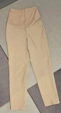 ユニクロ　UNIQLO　スマートアンクルマタニティパンツ　ベージュ　S