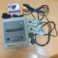動作確認済 Nintendo スーパーファミコン 本体 コントローラー アダプタ