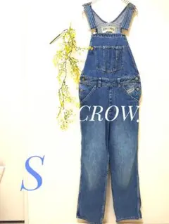 【RODEOCROWNS】デニムオーバーオール❥サロペットオールインワンS