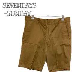 SEVENDAYS=SUNDAY ショートパンツ ハーフパンツ ビック