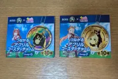 BOSS × 馬娘アクリルコースターチャーム 　スティルインラブ　オルフェーヴル