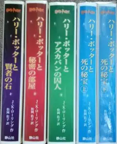 ハリーポッターシリーズ 携帯版 全10巻セット Ｊ・Ｋ・ローリング 静山社 ハリー・ポッター （携帯版、全10巻セット）／J・K・ローリング