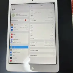 Apple iPad mini 2シルバー 16GB 本体　A1489