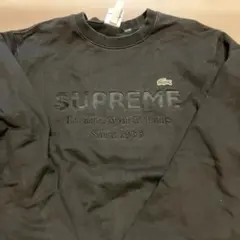 SUPREME × LACOSTE スウェット　Mサイズ