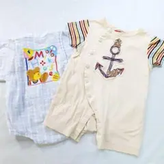 MIKIHOUSE　甚平　CASTELBAJAC　ロンパース　70　カバーオール