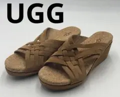 アグ UGG ブランド サンダル 靴 ブラウン 茶色 レディース お洒落