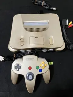 Nintendo64 動作良好　ゴールド　本体セット