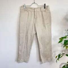 Reflect リフレクト　クロップドパンツ コットン 9 大人カジュアル　良品