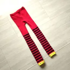 赤　スパッツ 135　タイツ　レギンス