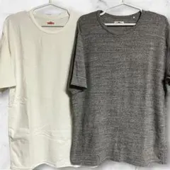 ハリウッドランチマーケット 2枚セット HRM Tシャツ ゆったり