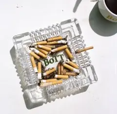 新品未使用　BoTT og logo ashtray 灰皿　ボット Amazon.co.jp: Creative Drug Store Bott Red Ashtray 灰皿