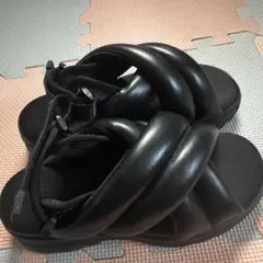 ボリュームソールパフィースポーツサンダルM美品