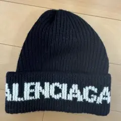 【みさき】バレンシアガ　美品　ニット帽　ビーニー BALENCIAGA - バレンシアガ ニット帽の通販 by jgdwpdp