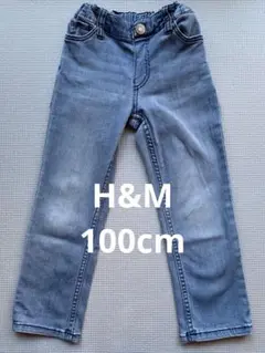 H&M キッズ パンツ 長ズボン デニム ジーンズ ジーパン 100cm