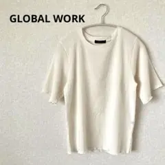 GLOBAL WORK シャーリングコンパクトT Mサイズ
